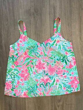 NWOT Lilly Pulitzer Nadia Cami Size M